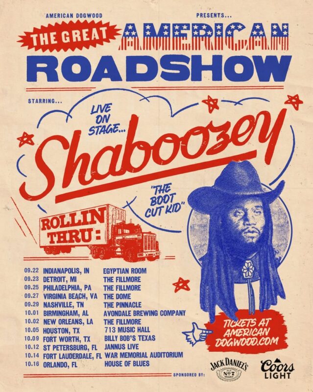 Shaboozey Tour 2025 The Great America Roadshow Tour Dates Schedule