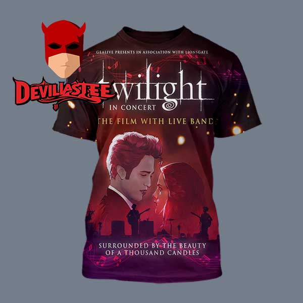 Twilight Saga In Concert 2025 The Film With The Live Band All Over Print T-Shirt Twilight Saga In Concert 2025 The Film With The Live Band All Over Print T-Shirt