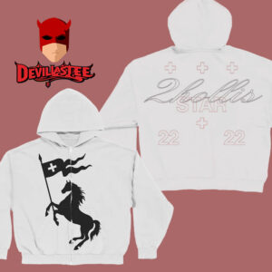 2hollis Horse Logo Zip-up Hoodie