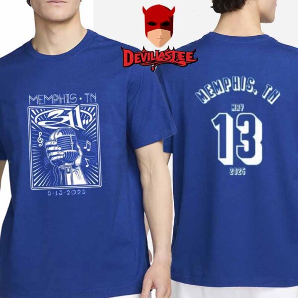 311 Memphis TN 2025 Graceland  On May 13th Two Sided T-Shirt