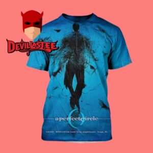 A Perfect Circle Tampa FL 2025 MIDFLORIDA Credit Union Amphitheater On May 8th All Over Print T-Shirt