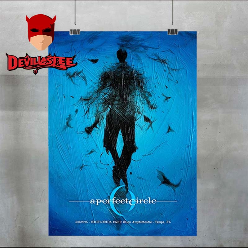 A Perfect Circle Tampa FL 2025 MIDFLORIDA Credit Union Amphitheater On May 8th Home Decor Poster Canvas A Perfect Circle Tampa FL 2025 MIDFLORIDA Credit Union Amphitheater On May 8th Home Decor Poster Canvas