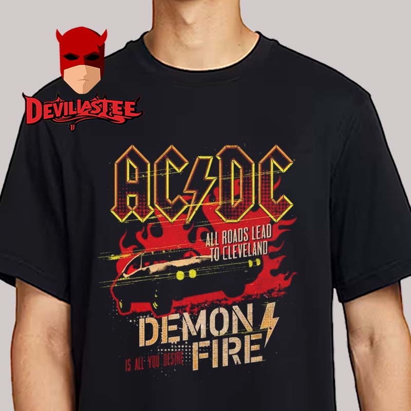 ACDC Cleveland 2025 Huntington Bank Field PWR UP Tour On May 28th Unisex T-Shirt ACDC Cleveland 2025 Huntington Bank Field PWR UP Tour On May 28th Unisex T-Shirt