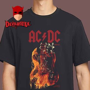 ACDC Pittsburgh 2025 Acrisure Stadium On May 8th PWR UP Tour Unisex T-Shirt
