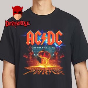 ACDC Pittsburgh PWR UP Tour 2025 Acrisure Stadium PA On May 8th Unisex T-Shirt