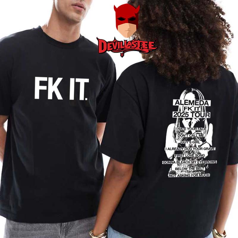 Alemeda FK IT Tour 2025 Two Sided T-Shirt Alemeda FK IT Tour 2025 Two Sided T-Shirt