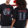 Alice Cooper Ringmaster 2025 Tour Dates Schedule Two Sided T-Shirt