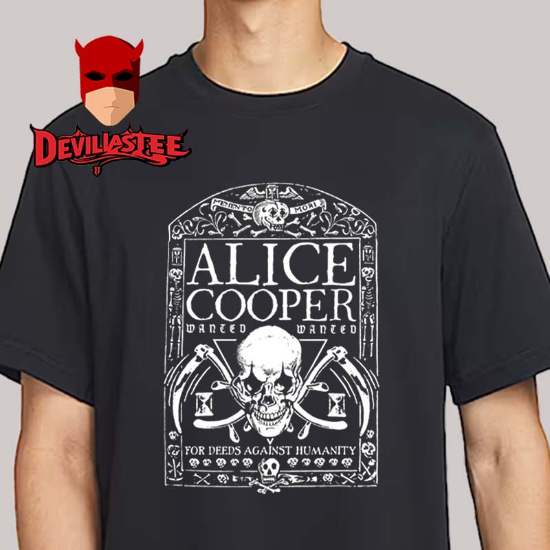 Alice Cooper Tombstone 2025 ITIN Unisex T-Shirt Alice Cooper Tombstone 2025 ITIN Unisex T-Shirt