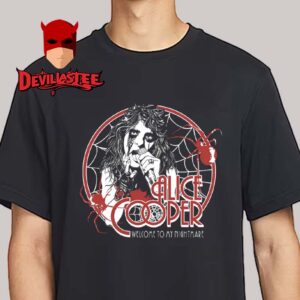 Alice Cooper Welcome To My Nightmare 50th anniversary Spider Swarm Unisex T-Shirt