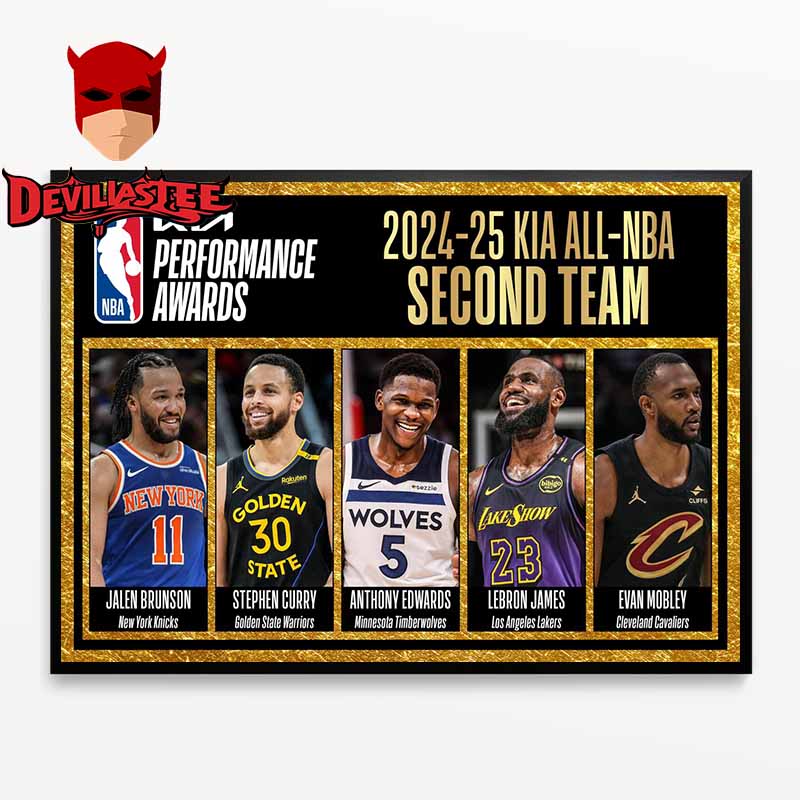 All NBA Second Team 2025 Season Performance Awards Home Decor Poster Canvas All NBA Second Team 2025 Season Performance Awards Home Decor Poster Canvas