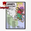 Aminé Tour De Dance 2025 Portland Skinny Leg Legend Tour Dates Home Decor Poster Canvas