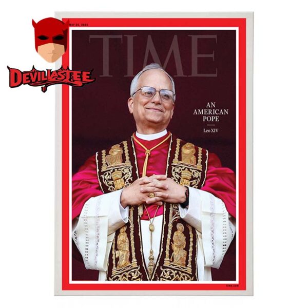 An American Pope XIV Time New Cover Home Decor Poster Canvas