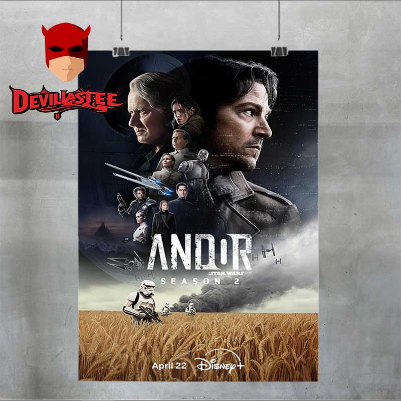 Andor Season 2 Star Wars Disney Home Decor Poster Canvas Andor Season 2 Star Wars Disney Home Decor Poster Canvas