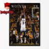 Minnesota Timberwolves Advance To NBA Western Conference Finals 2025 Home Decor Poster Canvas