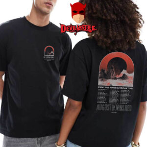 August Burns Red Tour 2025 Mountains Tour Dates Two Sided T-Shirt
