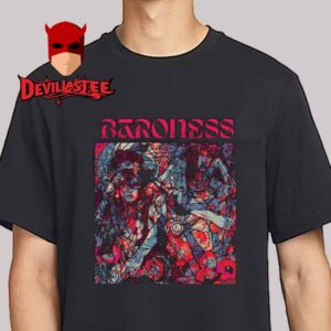 Baroness Red And Blue 2025 Tour Dates Unisex T-Shirt