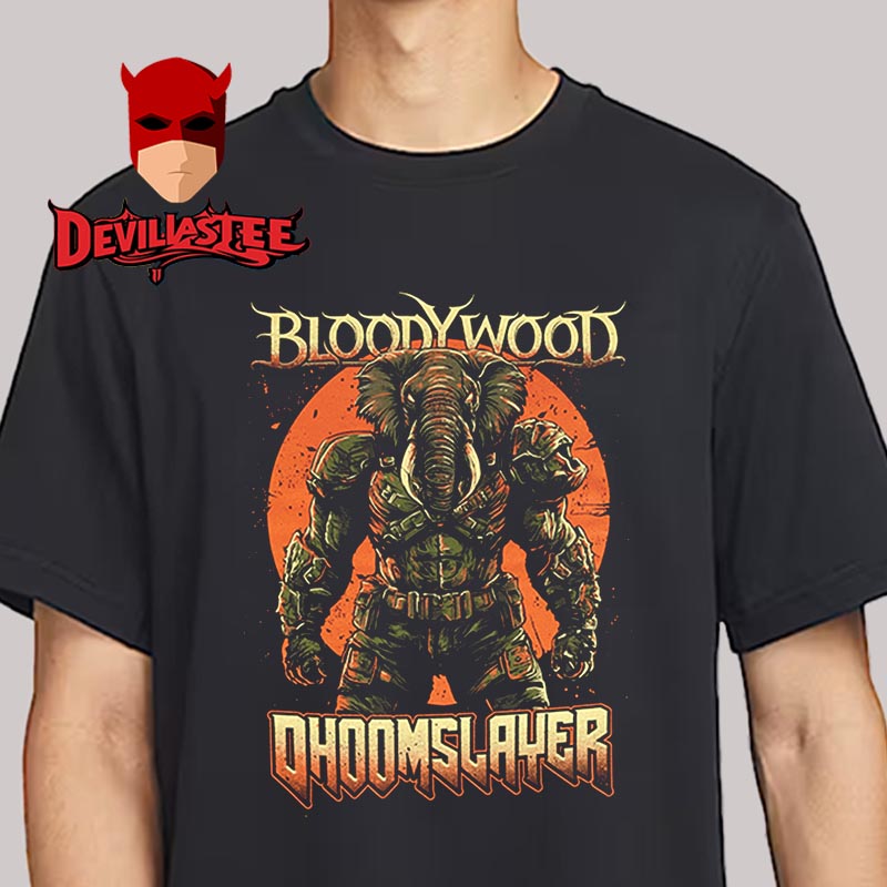 Bloodywood EU UK Tour 2025 Dhoomslayer Unisex T-Shirt Bloodywood EU UK Tour 2025 Dhoomslayer Unisex T-Shirt