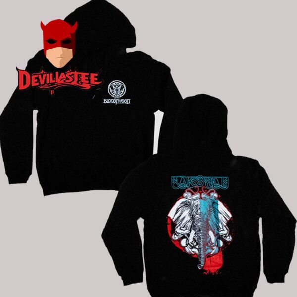 Bloodywood EU UK Tour 2025 Warpaint Zip Hoodie