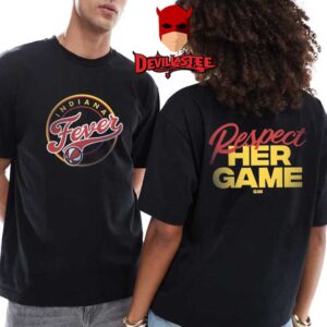 Caitlin Clark Indiana Fever Respect Her Game Two Sided T-Shirt