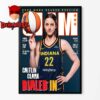 Caitlin Clark On Cover Of Slam Magazine 256 Issue 2025 Orange Metal Home Decor Poster Canvas