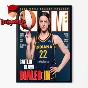 Caitlin Clark On Cover Of Slam Magazine 256 Issue 2025 Home Decor Poster Canvas