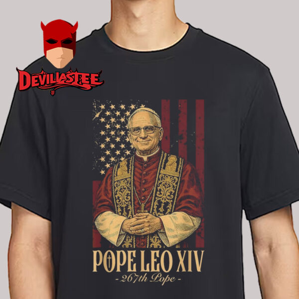Cardinal Robert Prevost Pope Leo XIV 267th Unisex T-Shirt