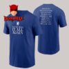 Chelsea We’ve Won It All Again UECL Conference League Winners Champions 2025 Two Sided T-Shirt