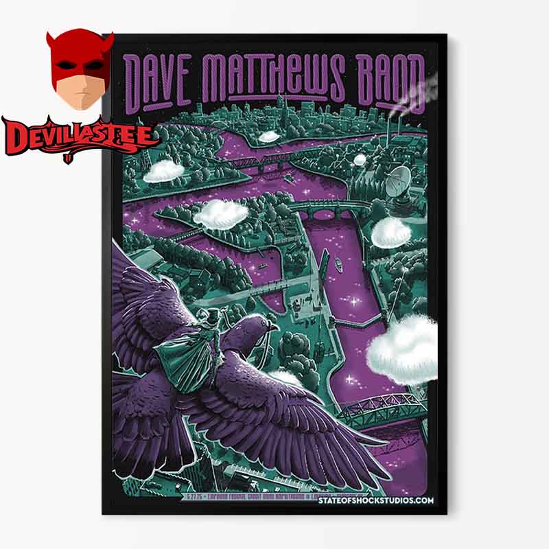 Dave Matthews Band Syracuse NY 2025 Empower Federal Credit Union Amphitheater On May 27th Home Decor Poster Canvas Dave Matthews Band Syracuse NY 2025 Empower Federal Credit Union Amphitheater On May 27th Home Decor Poster Canvas
