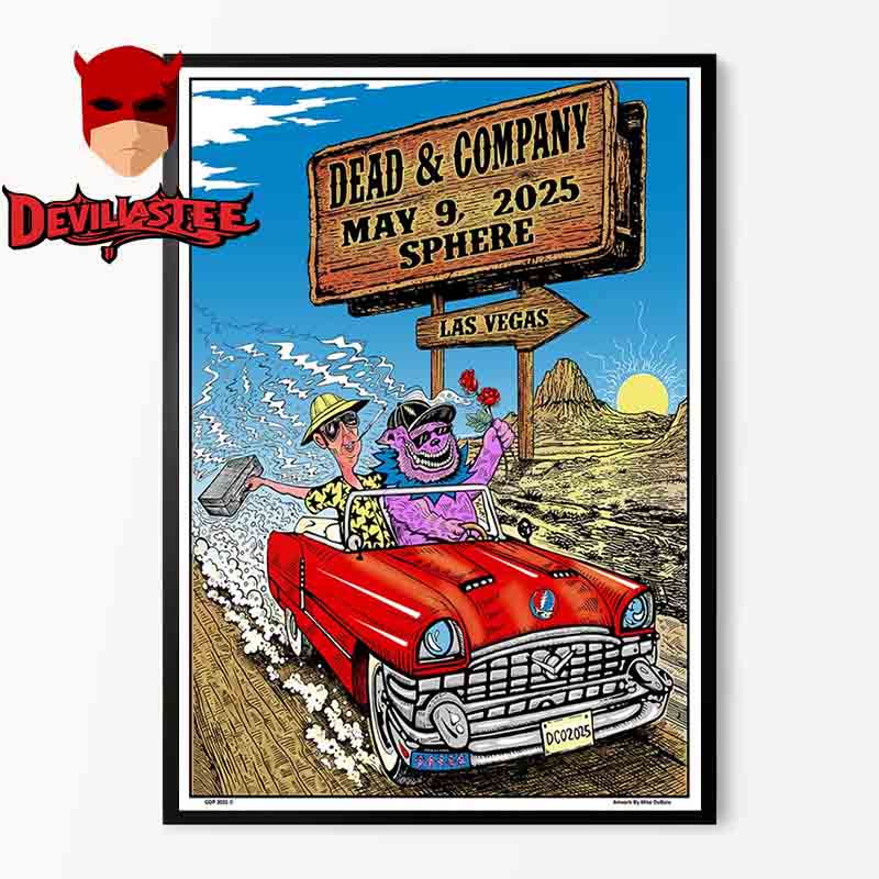Dead & Company Sphere Las Vegas 2025 On May 9th Home Decor Poster Canvas Dead & Company Sphere Las Vegas 2025 On May 9th Home Decor Poster Canvas