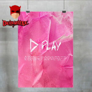 Ed Sheeran Play Album Cover Home Decor Poster Canvas