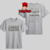 Eminem Marshall Mathers LP 25th Anniversary MMLP25 Tracklist Two Sided T-Shirt