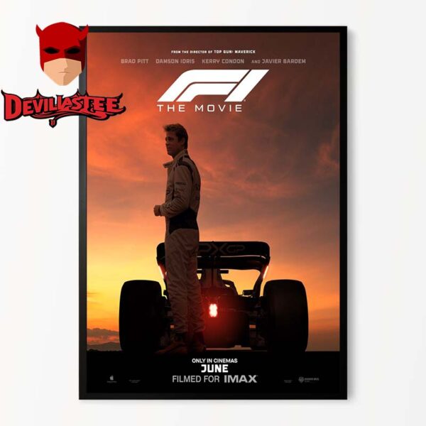 F1 The Movie 2025 Film Release In Cinemas June Home Decor Poster Canvas