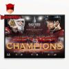 Florida Panthers 2025 Eastern Conference Champions Signature Trophy Print Limited Edition Home Decor Poster Canvas