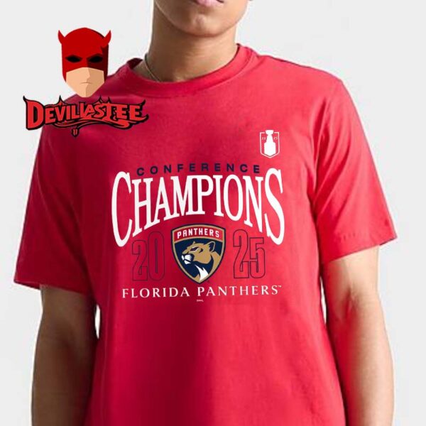 Florida Panthers 2025 Eastern Conference Champions Unisex T-Shirt