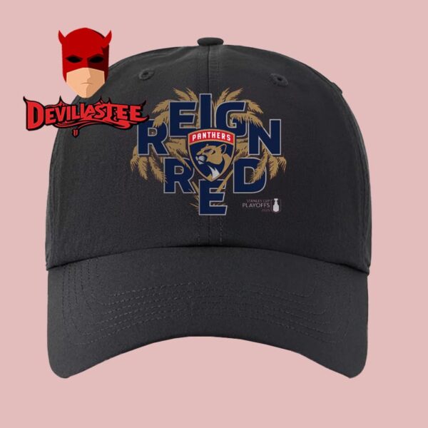 Florida Panthers 2025 Stanley Cup Playoffs Home Ice Classic Hat Cap Snapback