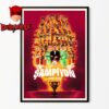 Victor Osimhen Galatasaray SK Turkish Cup Winners 2025 Champions 19th Home Decor Poster Canvas