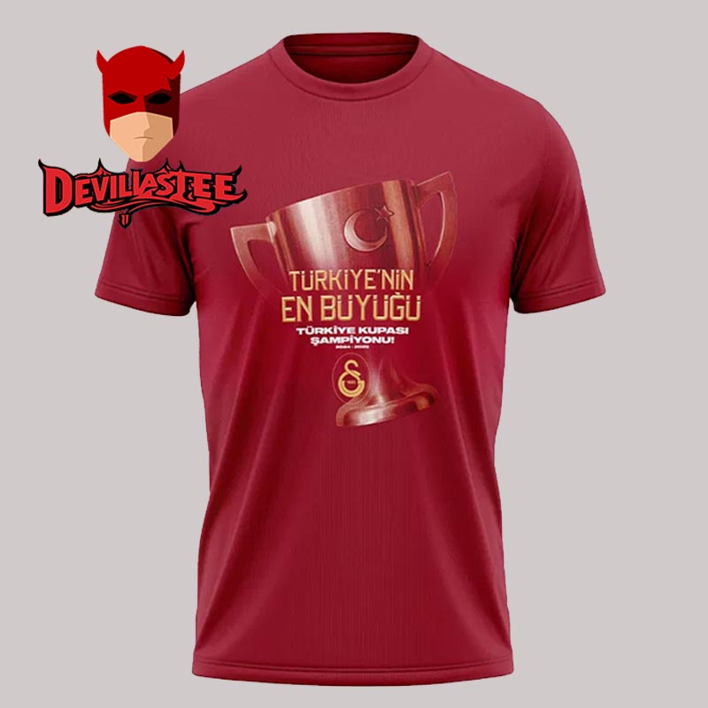 Galatasaray Turkiye Kupası Sampiyonluk 2025 Unisex T-Shirt Galatasaray Turkiye Kupası Sampiyonluk 2025 Unisex T-Shirt
