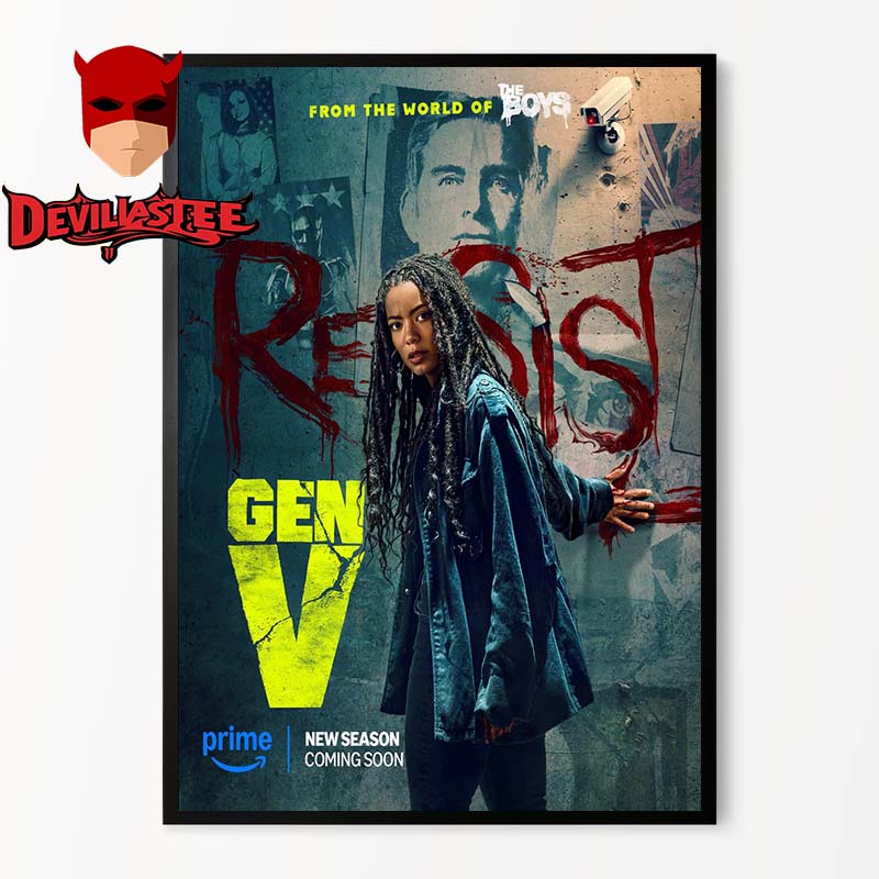 Gen V Season 2 2025 From The World Of The Boys CCXP Mexico Home Decor Poster Canvas Gen V Season 2 2025 From The World Of The Boys CCXP Mexico Home Decor Poster Canvas