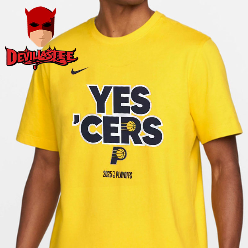 Indiana Pacers Yes Cers NBA 2025 Playoffs Unisex T Shirt Indiana Pacers Yes Cers NBA 2025 Playoffs Unisex T Shirt