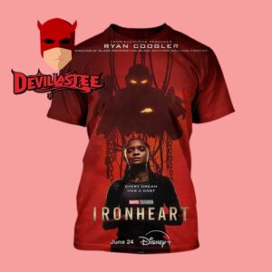 Ironheart 2025 Every Dream Has A Cost Movie Marvel Studios All Over Print T-Shirt