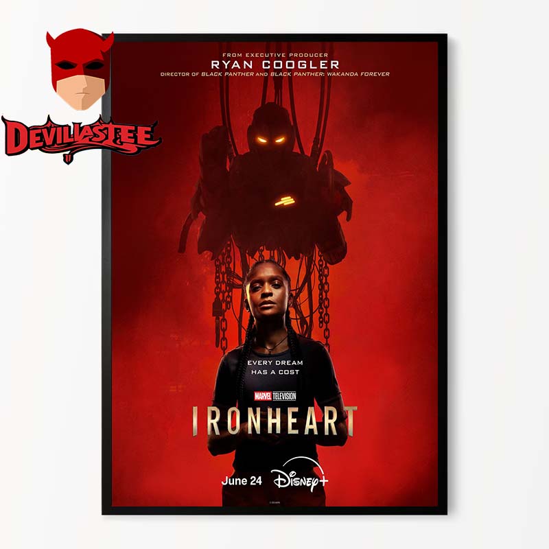 Ironheart 2025 Every Dream Has A Cost Movie Marvel Studios Home Decor Poster Canvas Ironheart 2025 Every Dream Has A Cost Movie Marvel Studios Home Decor Poster Canvas