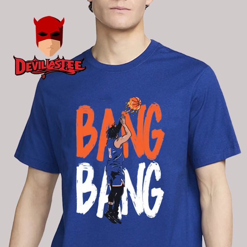 Jalen Brunson JB Bang Bang Unisex T-Shirt Jalen Brunson JB Bang Bang Unisex T-Shirt