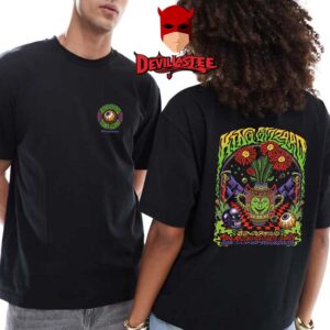 King Gizzard And The Lizard Wizard Bonnaroo 2025 Manchester TN Roo Residency On June 13 14 15 Two Sided T-Shirt