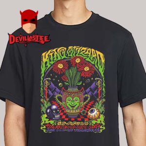 King Gizzard And The Lizard Wizard Bonnaroo 2025 Manchester TN Roo Residency On June 13 14 15 Unisex T-Shirt