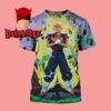 Lamine Yamal Super Saiyan Dragon Ball All Over Print T-Shirt Hoodie Sweater