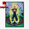 Lamine Yamal Super Saiyan Dragon Ball Home Decor Poster Canvas