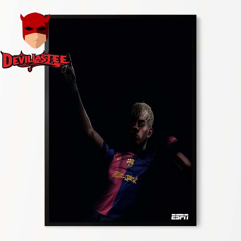 Lamine Yamal Travis Scott Utopia Album Cover Home Decor Poster Canvas Lamine Yamal Travis Scott Utopia Album Cover Home Decor Poster Canvas