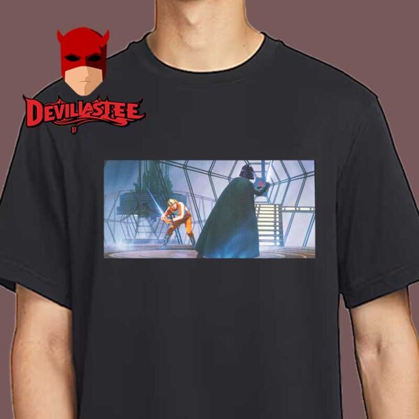 Luke Skywalker And Darth Vader Star Wars The Empire Strikes Back 45th Anniversary Unisex T-Shirt