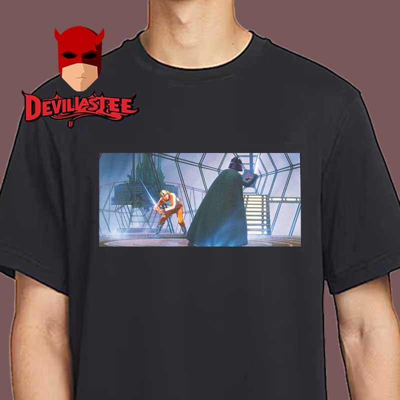 Luke Skywalker And Darth Vader Star Wars The Empire Strikes Back 45th Anniversary Unisex T-Shirt Luke Skywalker And Darth Vader Star Wars The Empire Strikes Back 45th Anniversary Unisex T-Shirt