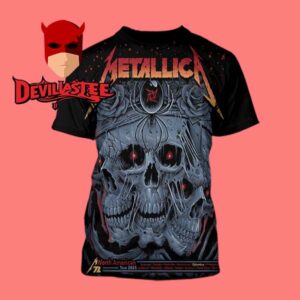Metallica Columbus 2025 M72 Sonic Temple North America Tour All Over Print T-Shirt